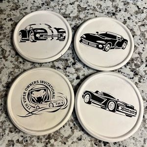 Viper owners invitational ceramic coasters